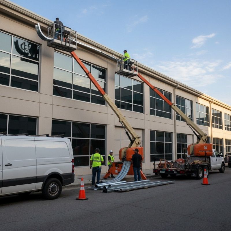 Half Round Gutter Replacement